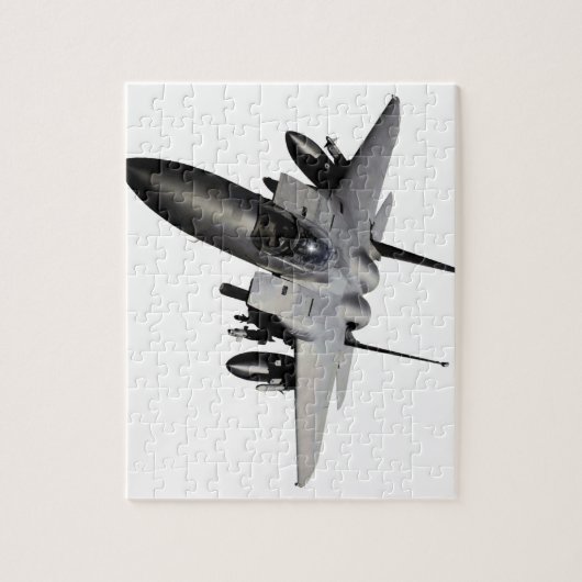F-15 Eagle Jet Fighter Legpuzzel (Verticaal)