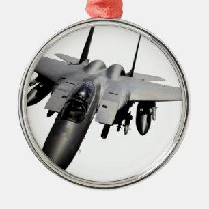 F-15 Eagle Jet Fighter Metalen Ornament