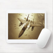 F-15 Eagle Jet Fighter Muismat (Met muis)
