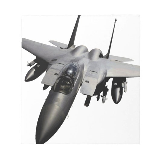 F-15 Eagle Jet Fighter Notitieblok (Voorkant)