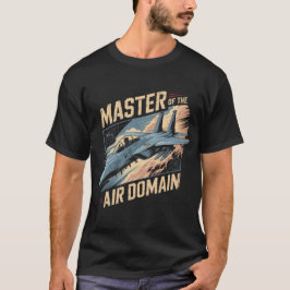 F-15 Eagle Jet: Meester van Lucht Domein Fighter G T-shirt
