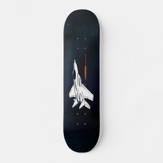 F-15 Eagle Jetschietraket Persoonlijk Skateboard (Voorkant)