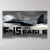 F-15 Eagle Poster (Voorkant)