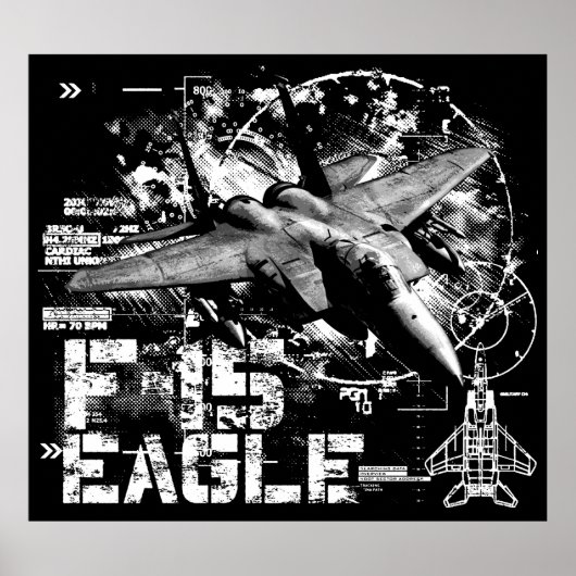 F-15 Eagle Poster (Voorkant)