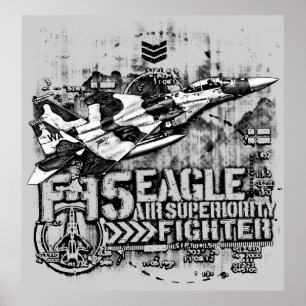 F-15 Eagle Poster