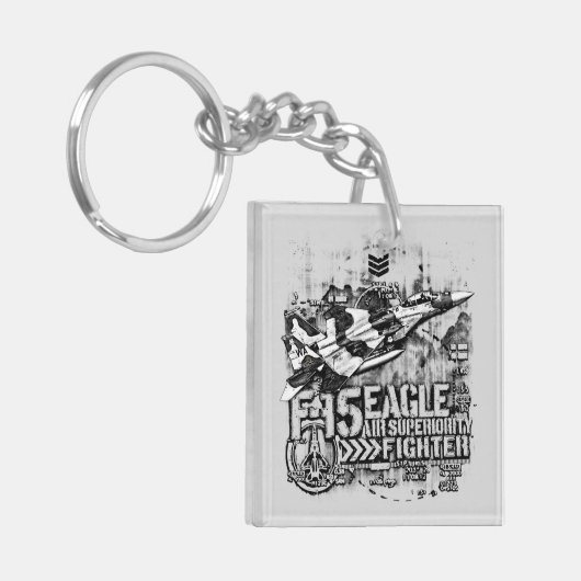 F-15 Eagle Sleutelhanger (Voorkant Links)