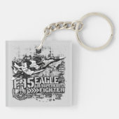 F-15 Eagle Sleutelhanger (Achterkant)