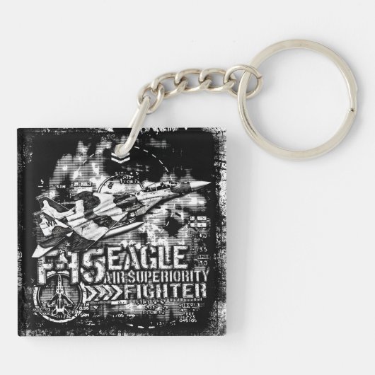 F-15 Eagle Sleutelhanger (Achterkant)