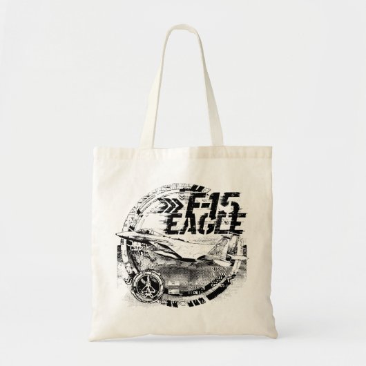 F-15 Eagle Tote Bag (Voorkant)