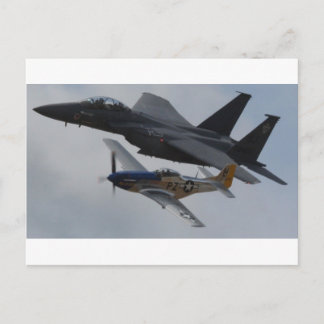 F-15 ELGF + P-51 MUSTANG FORMATION BRIEFKAART