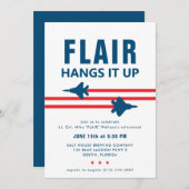 F-15 en F-22 Fighter Jet Party Uitnodiging (Voorkant / Achterkant)