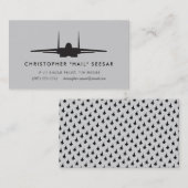 F-15 Mighty Eagle Pilot Visitekaartje (Voorkant / Achterkant)