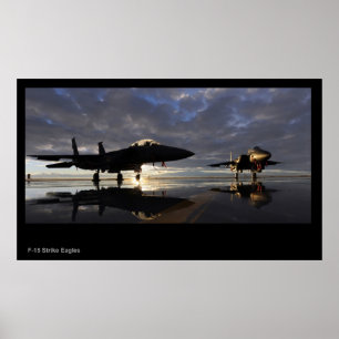 F-15 poster met striapegels