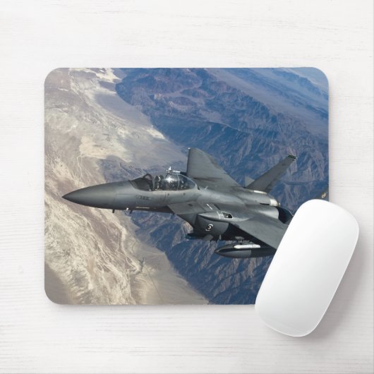 F-15 Stapelaar Muismat (Met muis)