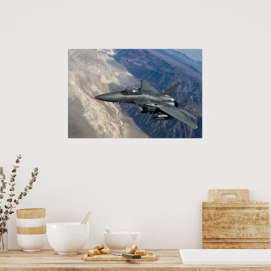 F-15 Stapelaar Poster (Keuken)