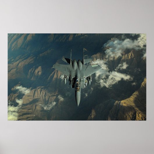 F-15 Stapelaar Poster (Voorkant)