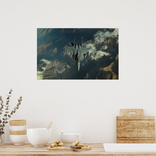 F-15 Stapelaar Poster (Keuken)