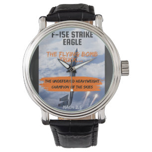F-15 Strike Eagle - The Flying Bomb Truck Horloge