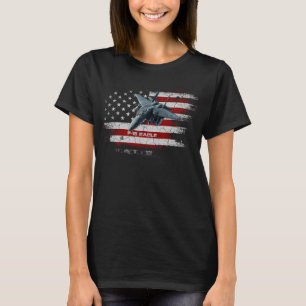 F 15  vliegpiloot van de Eagle Jet Fighter T-shirt