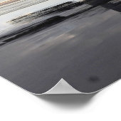 F-15 Vliegtuig met breukrijst Poster (Hoek)