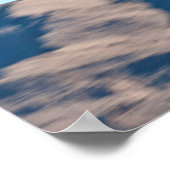 F-15 Vliegtuig met breukrijst Poster (Hoek)
