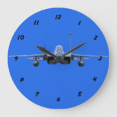 F-15C Eagle Clock Grote Klok (Voorkant)