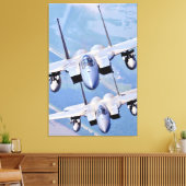 F-15C ELGF 32x48 Canvas Afdruk (Insitu (Woonkamer))