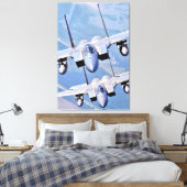 F-15C ELGF 32x48 Canvas Afdruk (Insitu (Slaapkamer))