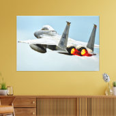 F-15C ELGF 40x60 Canvas Afdruk (Insitu (Woonkamer))