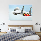 F-15C ELGF 40x60 Canvas Afdruk (Insitu (Slaapkamer))