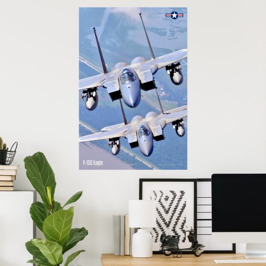 F-15C ELGF POSTER (Thuiskantoor)