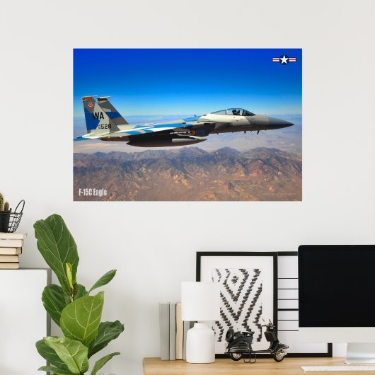 F-15C ELGF POSTER (Thuiskantoor)