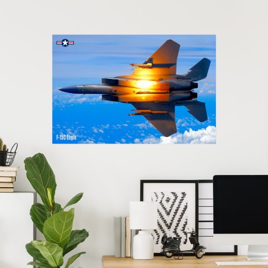 F-15C ELGF POSTER (Thuiskantoor)