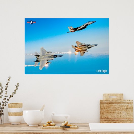 F-15C ELGF POSTER (Keuken)