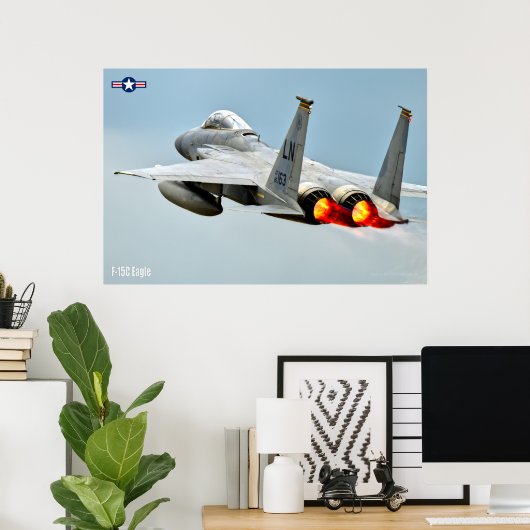 F-15C ELGF POSTER (Thuiskantoor)