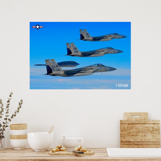 F-15C ELGF POSTER (Keuken)