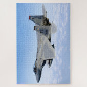 F-15C tijdens bedrijf Noble Eagle Patrol 2007 Legpuzzel (Verticaal)