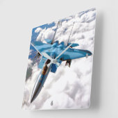 F-15D EAGLE VIERKANTE KLOK (Hoek)