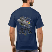 F-15E met hoge technische Eagle FU - (donkere kleu T-shirt (Achterkant)