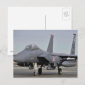 F-15E strike adelaar Briefkaart (Voorkant / Achterkant)