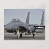 F-15E strike adelaar Briefkaart (Voorkant)