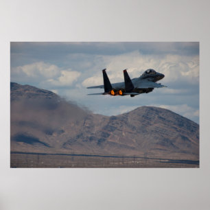 F-15E strike adelaar Poster