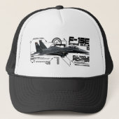 F-15E strike adelaar Trucker Pet (Voorkant)