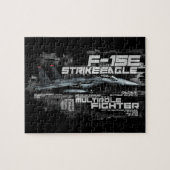 F-15E Strike Eagle 8x10 Photo Puzzle met Gift B Legpuzzel (Horizontaal)