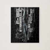 F-15E Strike Eagle 8x10 Photo Puzzle met Gift B Legpuzzel (Verticaal)