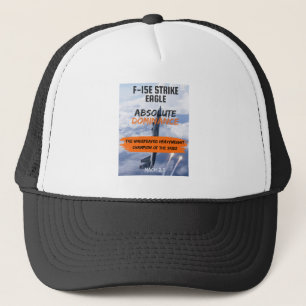 F-15E Strike Eagle Absolute Dominance Trucker Pet