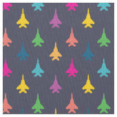 F-15E Strike Eagle straaljagers Patroon Regenboog Stof (Close Up)