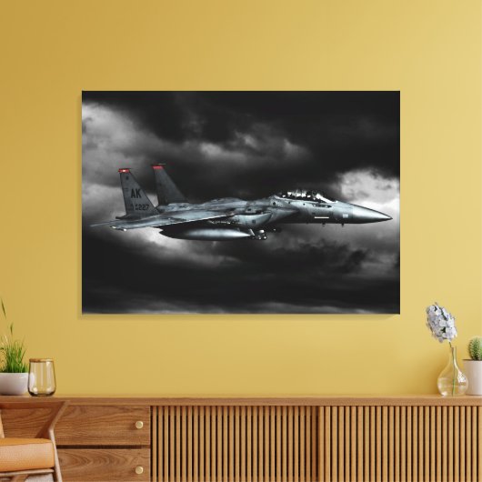 F-15E Strike Eagle Verpakt Canvas (Insitu (Woonkamer))