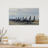 F-15E Strike Eagles Poster (Keuken)
