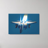 F-15E STRIKE ELGF 24x36 Canvas Afdruk (Voorkant)